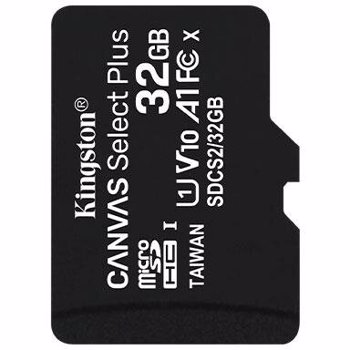 Card memorie Kingston Canvas Select Plus SDCS2/32GBSP (32GB; Class 10, Class A1; Memory card)