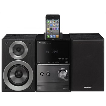 CD player/tuner and loudspeaker; Power: 2x 20W RMS; Playback formats: CD-R(W)/MP3; Tuner: RDS; Consumption: 19W; Special features: USB, iPod connection SC-PM500EP-K