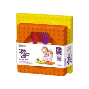 Set masa copii Placematix Portocaliu si Galben 101004a