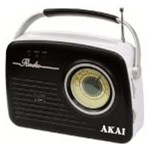 Radio Akai APR-11B, USB, SD card, Negru