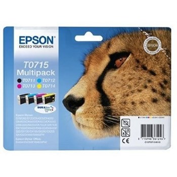 Cartus cerneala Epson T0715 (Negru / Color)