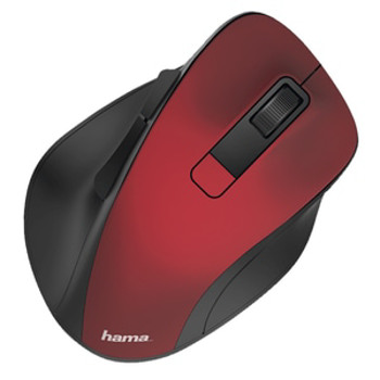 Mouse Wireless HAMA MW-500, 1600 dpi, rosu