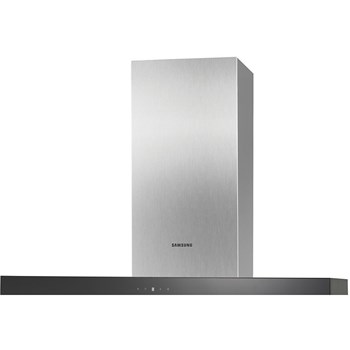 Samsung Hota incorporabila decorativa HDC9A90TX, Putere de absorbtie 631 mc/h, 1 Motor, 90 cm, Display albastru, Inox