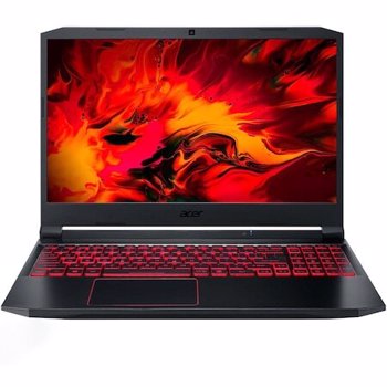 Laptop Gaming Acer Nitro 5 AN515-44 cu procesor AMD Ryzen 7 4800H pana la 4.20 GHz, 15.6", Full HD, 144Hz, 16GB, 512GB SSD, NVIDIA GeForce GTX 1650Ti 4GB, No OS, Obsidian Black