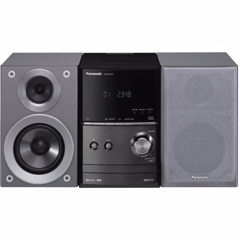 Micro Sistem Audio Panasonic SC-PM600EG-S, 40 W, Radio FM, CD, USB, Bluetooth (Argintiu)