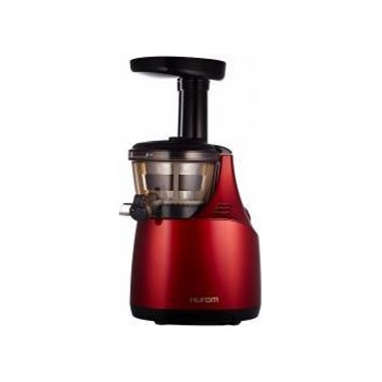 Storcator Hurom HE-RBE04 pentru fructe si legume cu ax melcat, 150W, rosu