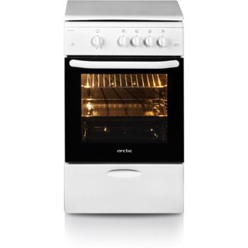 Aragaz Arctic UAM5512SL Gaz 4 arzatoare Aprindere electrica Dispozitiv siguranta 50 cm Alb uam5512sl