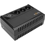 UPS nJoy Renton 650 USB, 650VA/360W, 3 x Schuko, LED