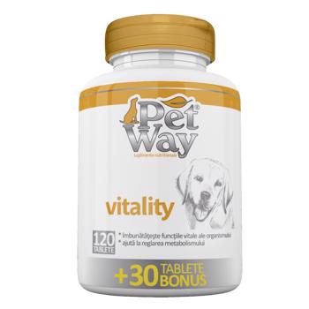 PetWay Vitality 120 Tablete + 30 Bonus