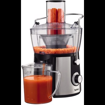 Tefal Storcator de fructe Juice Express ZE550D38, 800 W, 2 viteze, 0.8 l, inox