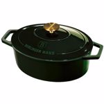 Cratita ovala cu capac 30 cm, fonta, Berlinger Haus, BH6505