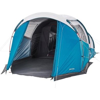 Cort cu bețe ARPENAZ Fresh&Black 4.1 pentru 4 Persoane 1 Cameră QUECHUA
