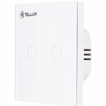 Intrerupator smart Tellur Touch Wireless 1800W 10A White