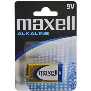 Baterie alcalina 9V 6LR61 Maxell