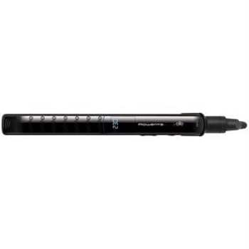 Placa de indreptat parul ROWENTA for Elite Model Look Liss & Curl SF4412, 230 grade, LCD, invelis ceramic, negru