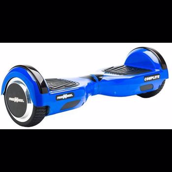 Scuter Electric FreeWheel Complete, roti 6.5 inch, autonomie 20 km, Viteza 15km/h, Bluetooth, Lumini, Putere Motoare 700W (2*350W), Aplicatie Smartphone, Boxe 3W, Albastru