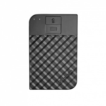 Verbatim Fingerprint Secure hard-disk-uri externe 1000 Giga Bites Negru