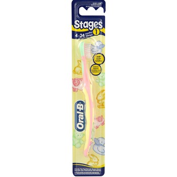 Periuta dinti copii Oral B Stages 1 4-24 luni fetite 81441068f