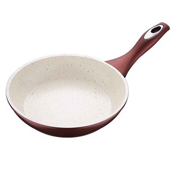 Tigaie simpla Blaumann Terracotta cu invelis ceramic triplustrat fara capac, 24cm
