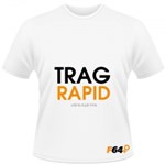 Tricou Trag Rapid Alb - XXL