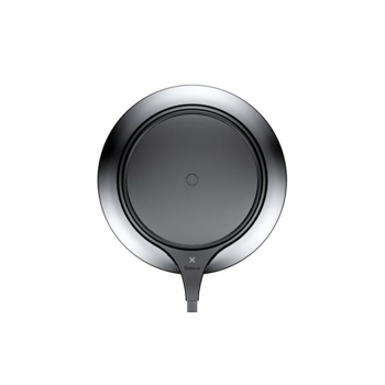 Incarcator Wireless Qi, Baseus Metal, Negru