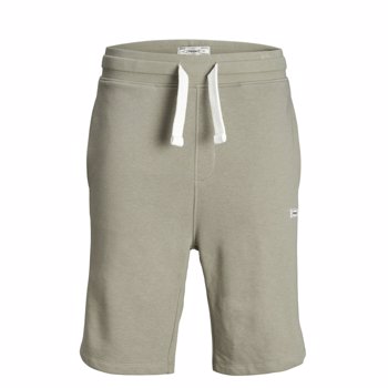 Produkt by Jack&Jones, Bermude din amestec de bumbac organic, cu snururi in talie