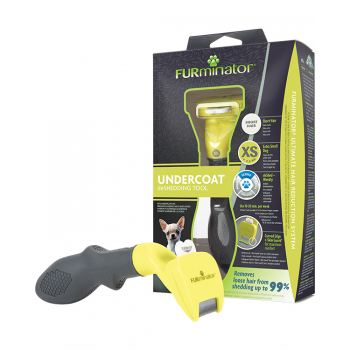 Furminator Perie Caine Par Scurt XS