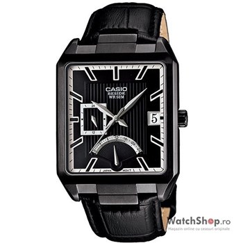 Ceas Casio BESIDE BEM-309BL-1AVEF Retrograde