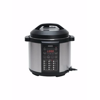 Multicooker cu gatire la presiune Heinner HPCK-6IX, capacitate neta de gatire 4.5L, las antiaderent