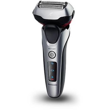 Aparat de barbierit Panasonic ES-LT2N-S803 Wet & Dry, 3 lame, Cap Multi-Flex 3D, Trimmer, Li-Ion, Aut 45 min, Suport de incarcare, Argintiu/Negru