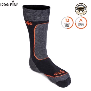 Sosete Norfin T3M Nordic Merino Midweight (Marime: L)