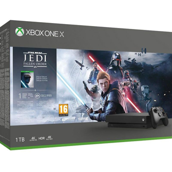 Consola Microsoft Xbox One X 1TB + Star Wars JEDI: The Fallen Order