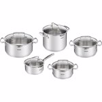Set 10 piese inox Tefal Duetto Plus, inductie