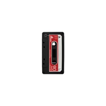 Husa Blautel BLTFSRCAN pentru iPhone 4/4s silicon Retro (Negru)