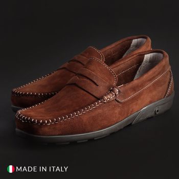 Mocasini Morbidone - 5667_NABUK