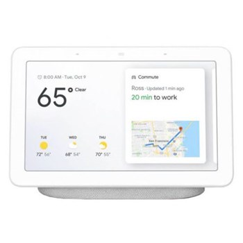 Boxa inteligenta Google Nest Hub, ecran, Alb