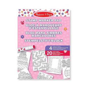 Set de stampile marker si caiet cu activitati