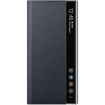 Husa de Protectie Samsung Galaxy Note 10 Plus Clear View Negru ef-zn975cbegww