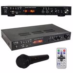 Amplificator 2x50 W LTC BT USB SD FM 2 microfoane atm6100mp5