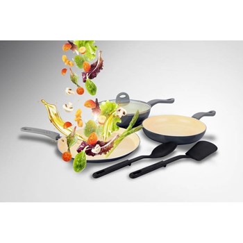 Set 3 tigai + 2 spatule Heinner Alegria HR-HX-06S 1PC hr-hx-06s1pc