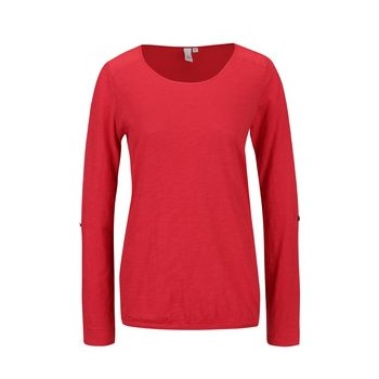 Bluza rosie s.Oliver cu detaliu
