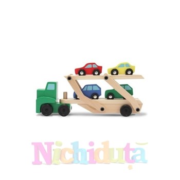 Melissa & Doug Camion Transportor de Masini Melissa and Doug