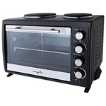 Cuptor cu convectie si plita MYRIA MY4170, 30l, 3200W, temporizator, termostat