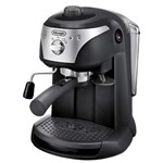 Espressor manual DeLonghi EC221.B, 1050 W, 1 L, 15 bar, Negru