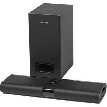Soundbar Horizon Acustico MiniTouch HAV-S2400W, 2.0, 120W, Wireless Subwoofer, BT, NFC, Optical, AUX, Negru