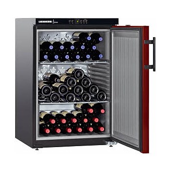Liebherr Vitrina de vin WKr 1811, 128 l, Clasa A+, Negru