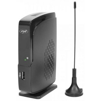 Tuner digital DVB-T2 PNI TV901 cu antena inclusa