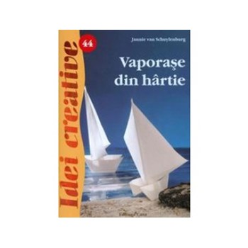 Vaporaşe din hârtie. Idei creative 44