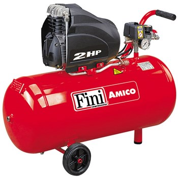 Compresor aer cu ulei Fini 2cp 50l debit aer refulat 170l/min 8bar 29.3kg