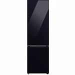 Combina frigorifica Samsung RB38A7B5322/EF, Bespoke, 387 l, No Frost, Twin & Metal Cooling, Cool Select+, Digital Inverter, Clasa C, H 203 cm, Sticla neagra